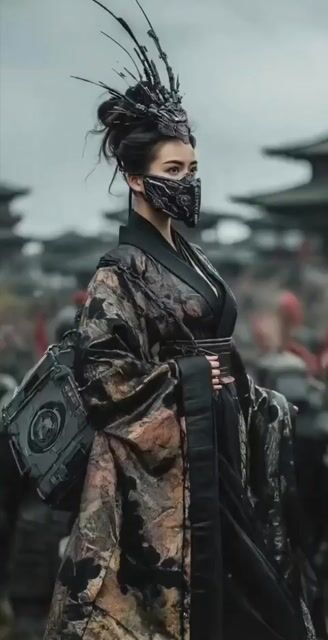Mysterious Japanese Warrior
