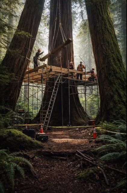 Redwood Construction Timelapse